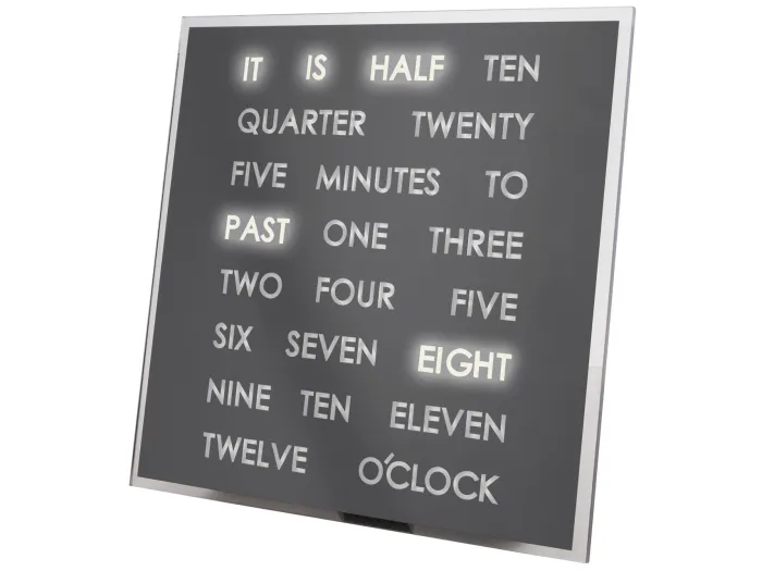 Horloge à Mots LED