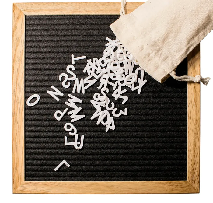 Letter Board (Cadre en Bois)