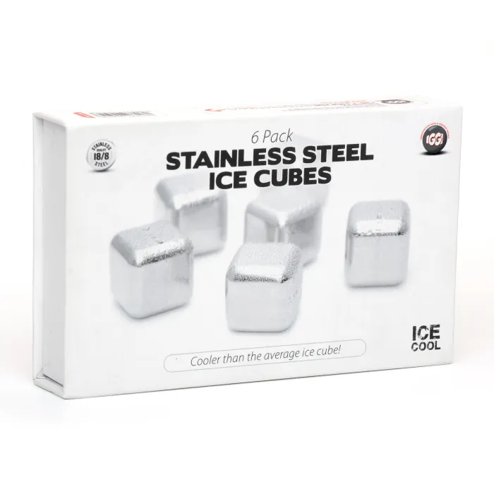 Edelstahl Eiswürfel