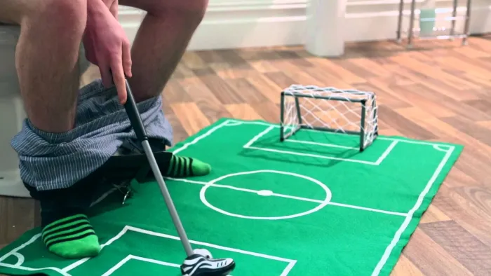 Jeu de Foot pour Toilettes