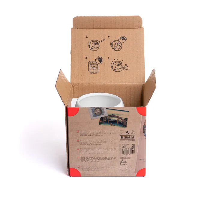 Weltkarten Kaffeebecher