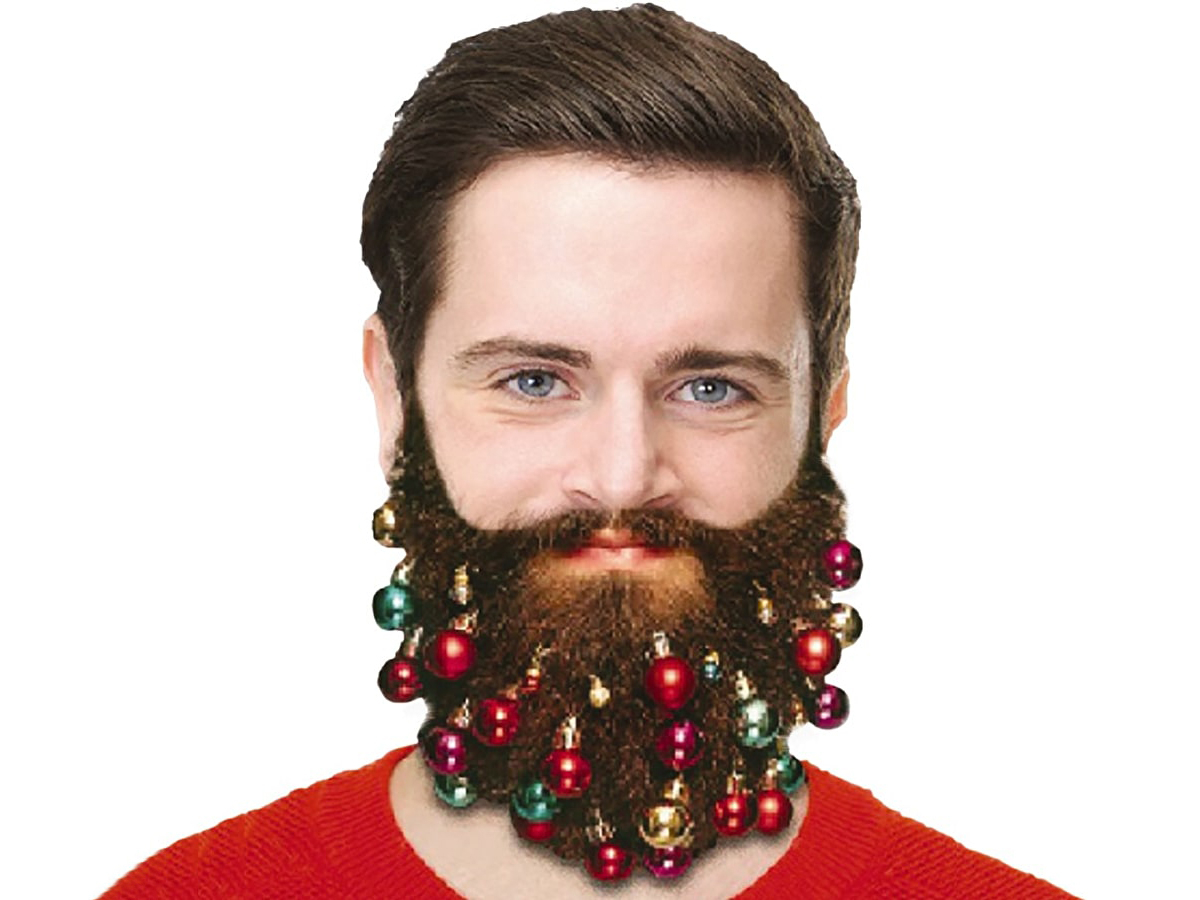 Christmas Beard Decorations Beardaments Beard Ornaments CoolGift