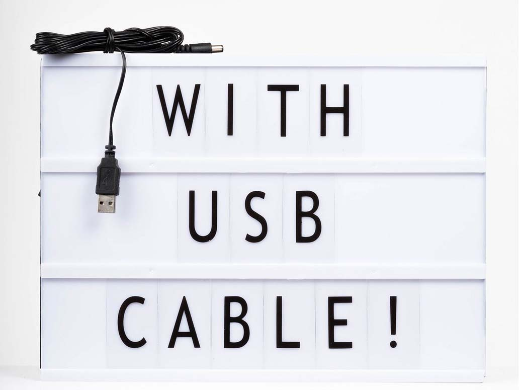 USB Cinema Lightbox A4 Light Box Lichtbak Kopen CoolGift