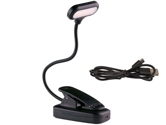 viel een keer Strippen Booklight - USB Leeslamp | Led Clip Reading Light Kopen - CoolGift