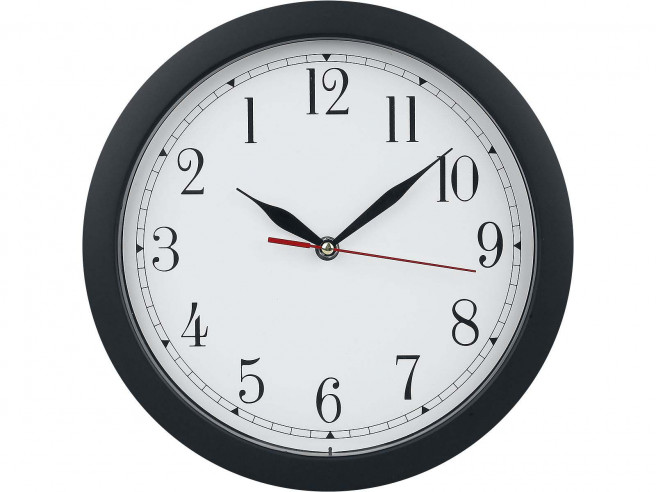 Backwards clock - Horloge inversée