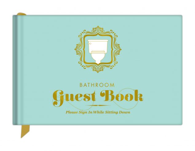 Toilet Guest Book (Hardcover)