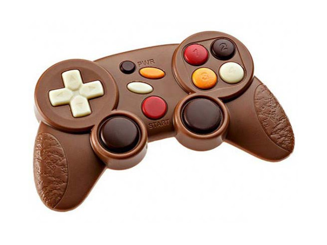 Moule Simple pour chocolat – Modèle : Manettes Playstation // 9989