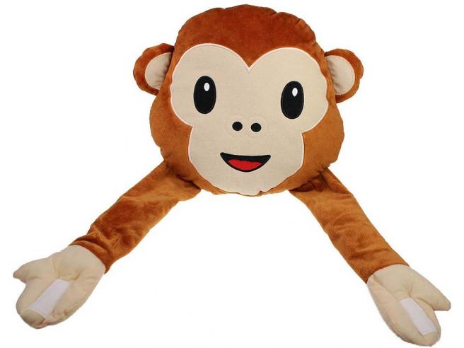 Emoticon Pillow Monkey