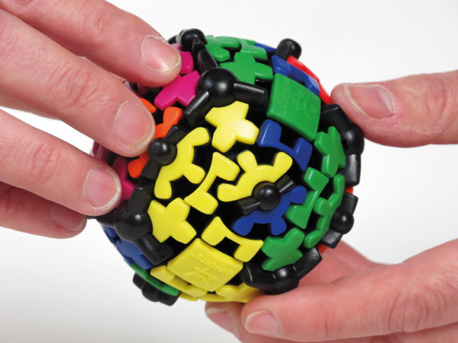 Cubo magico gioco pazienza Meffert's Gear Ball Puzzle pensiero SPORT 