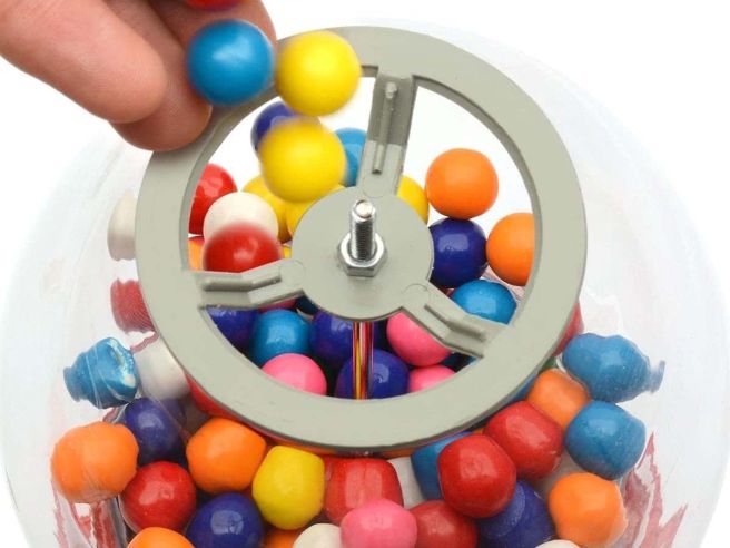 Kauwgomballen Automaat