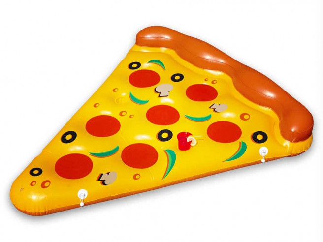 Schwimminsel Pizza