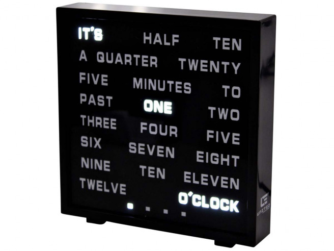 Wortuhr LED Word Clock