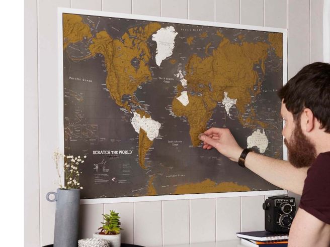 gewicht Onrechtvaardig afgewerkt Scratch World Map | Kras Wereldkaart Kopen - CoolGift