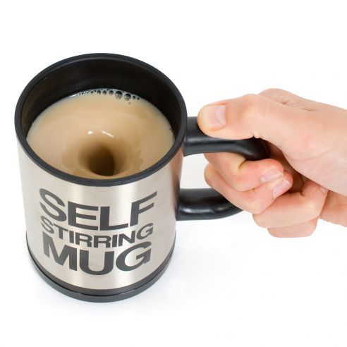 Mug avec Mélangeur Automatique