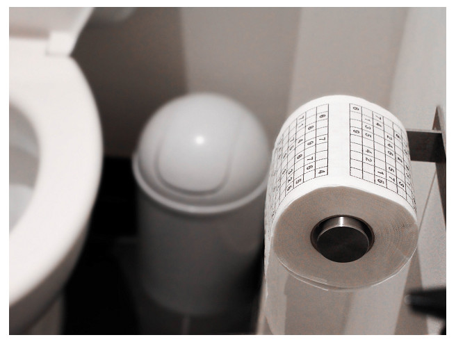 Papier toilette Sudoku, Design