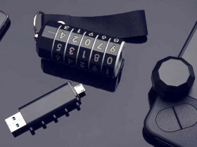 Cryptex USB-Stick mit Zahlenschloss