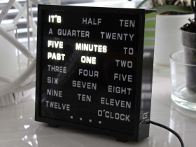 Wortuhr LED Word Clock