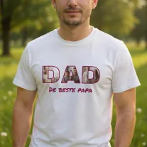 Gepersonaliseerd T-shirt met Foto in Letters